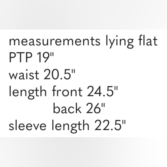 Loft Chambray Tunic Style Top, Size X-Small Petite - Picture 10 of 10